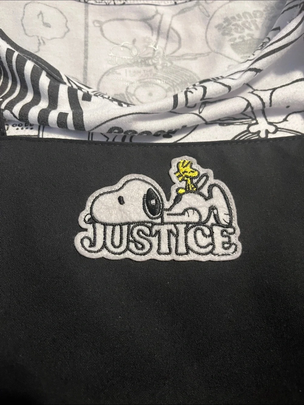 Justice snoopy jumper